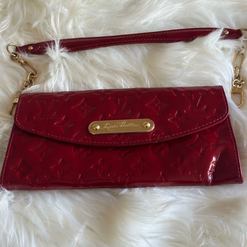 LOUIS VUITTON Monogram Vernis Sunset Boulevard Bag